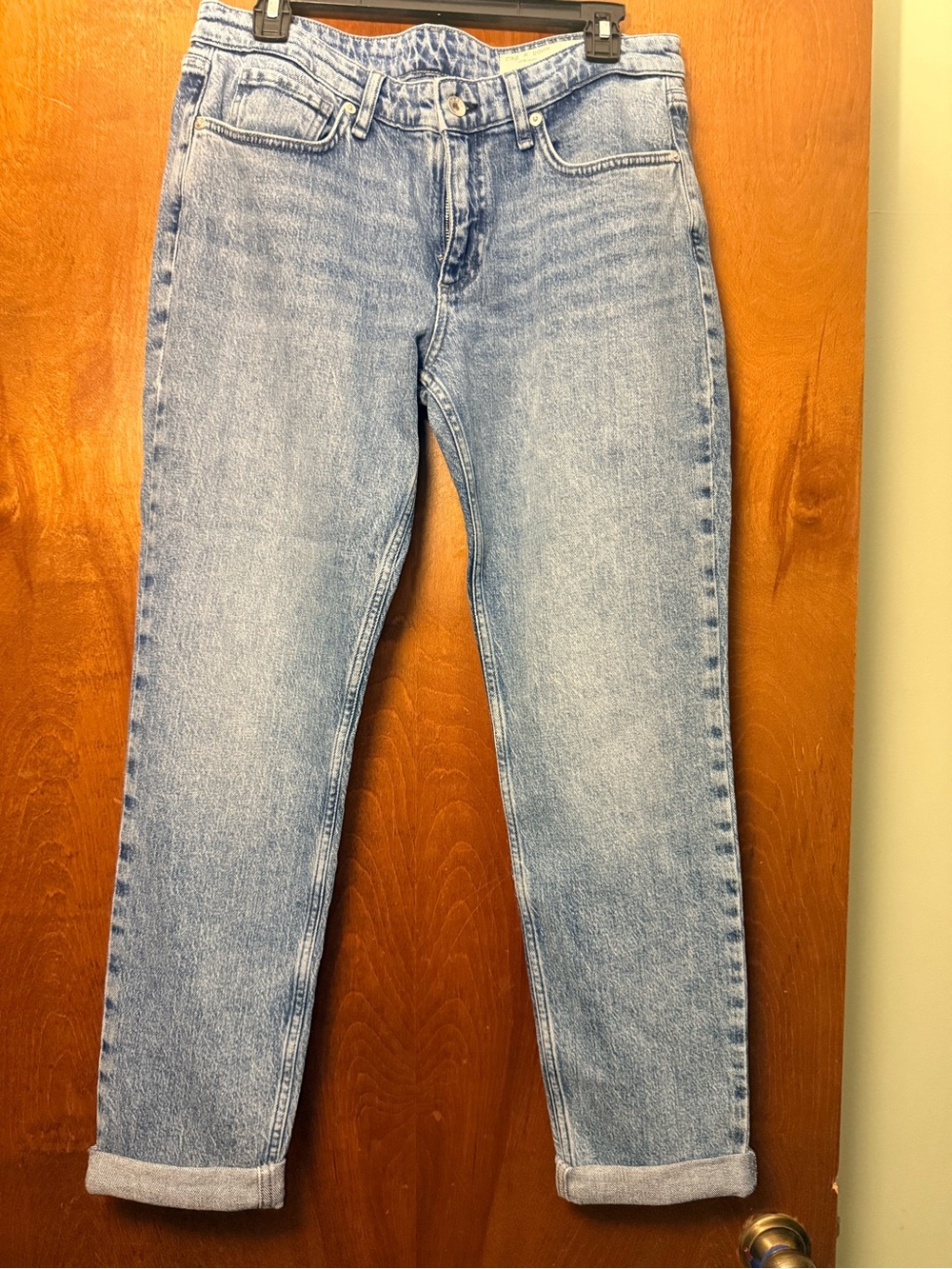 Light Wash Women’s Denim Jeans - Boyfriend Fit
